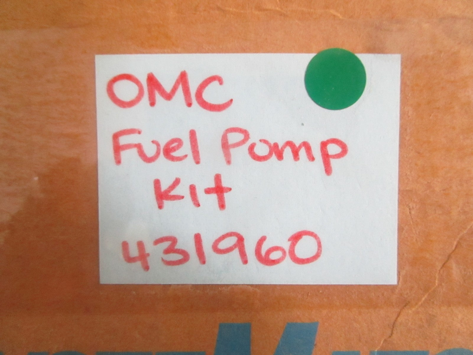NEW OEM 431960 0431960 OMC Johnson Evinrude Fuel Pump Kit 0820