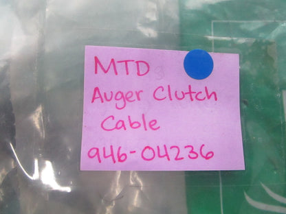 *NEW OEM* 0810 MTD Auger Clutch Cable 946-04236