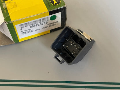 John Deere AM123716 NEW OEM Relay 12V 30A ZTrak X700 X500 Front Mower Gator 0720