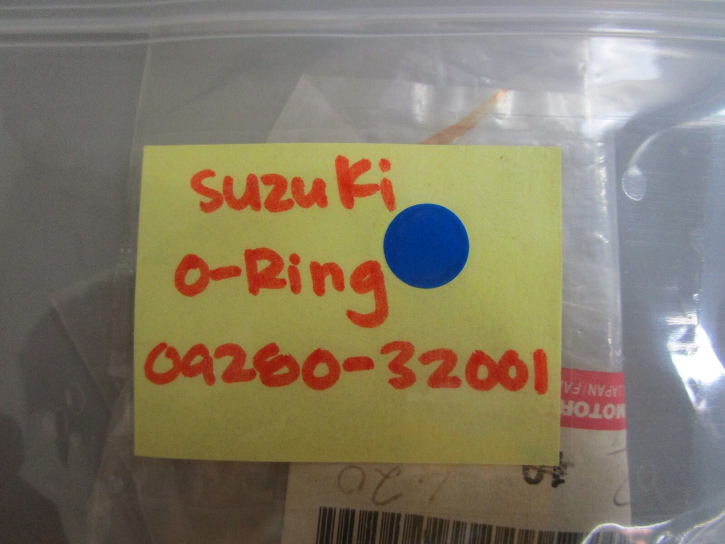 *NEW OEM* 0770 Suzuki O-Ring 09280-32001