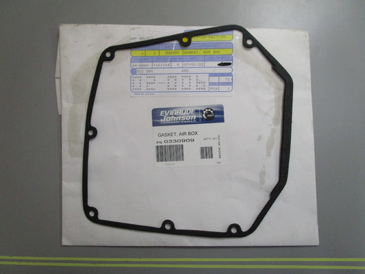 *NEW OEM* 0810 OMC Johnson Evinrude Air Box Gasket 330909 0330909