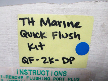 *NEW OEM* 0820 TH Marine Quick Flush Kit QF-2K-DP