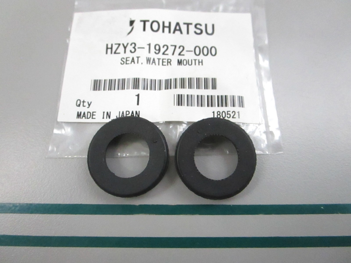 NEW OEM (LOT OF 2) HZY3-19272-000 Tohatsu Oil Seal 0810