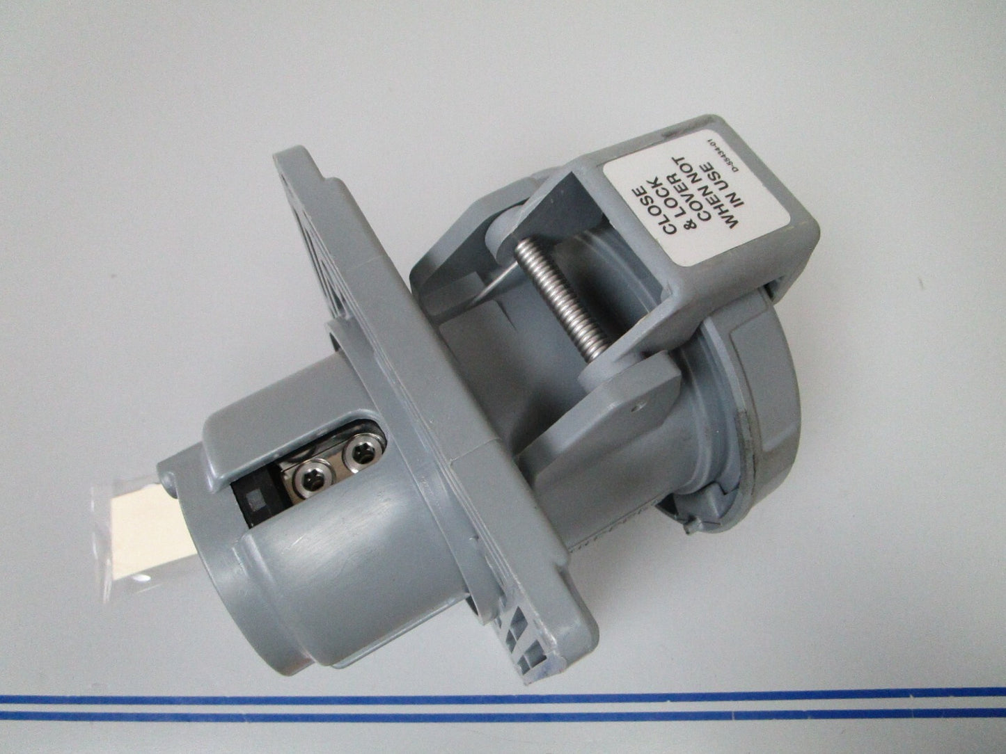 *NEW* 0720 Hubbell 125/250 VAC 100amp 4 Pin Inlet Receptacle M4100B12R