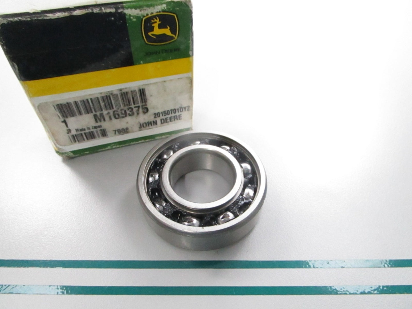 NEW OEM M169375 John Deere Ball Bearing 0810