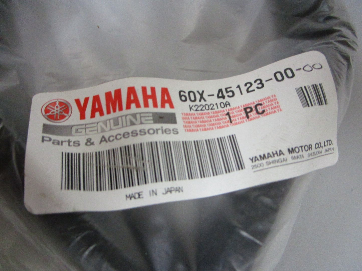 *NEW OEM* 0810 Yamaha Gasket 60X-45123-00-00