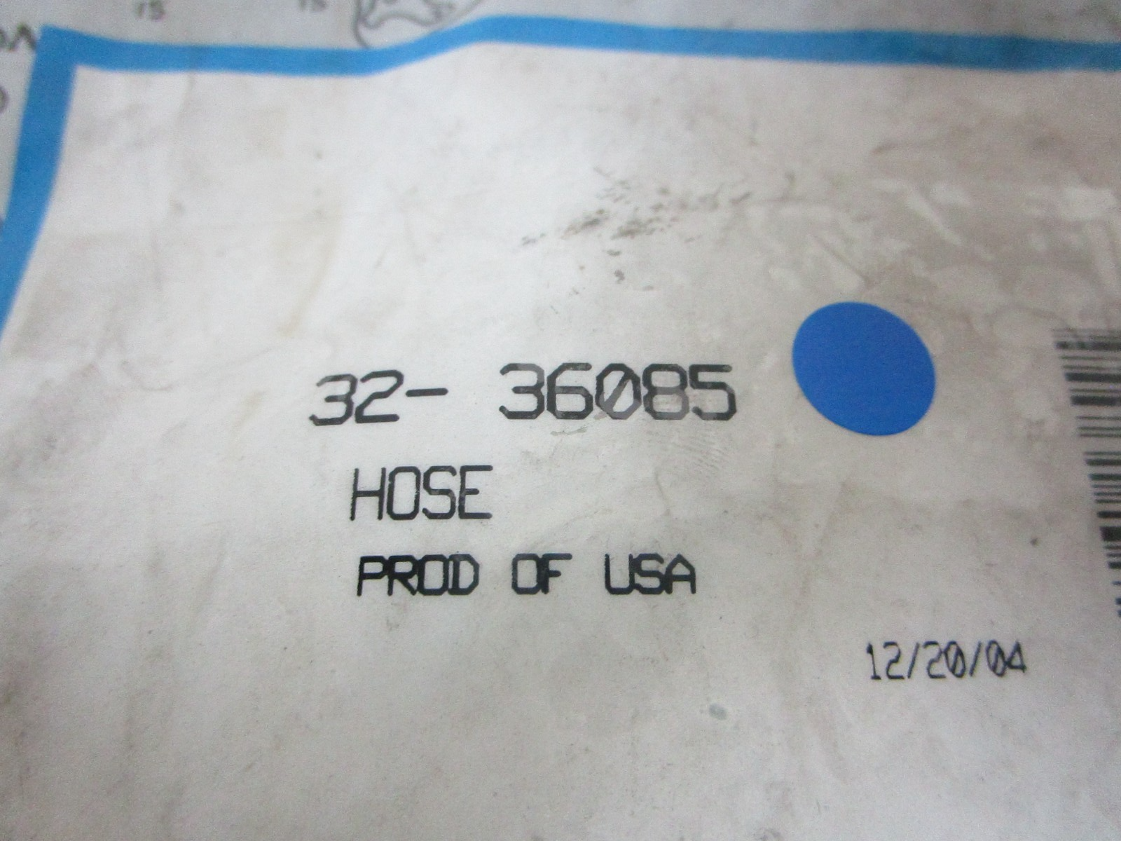 *NEW OEM* 0720 Mercury Quicksilver Hose Assembly 32-36085