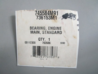 NEW 745584M91 736153M1 Tisco Main Bearing Set For: Ferguson 0820