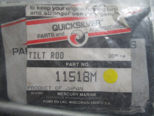 *NEW OEM* 0810 Mercury Quicksilver Tilt Rod 11518M