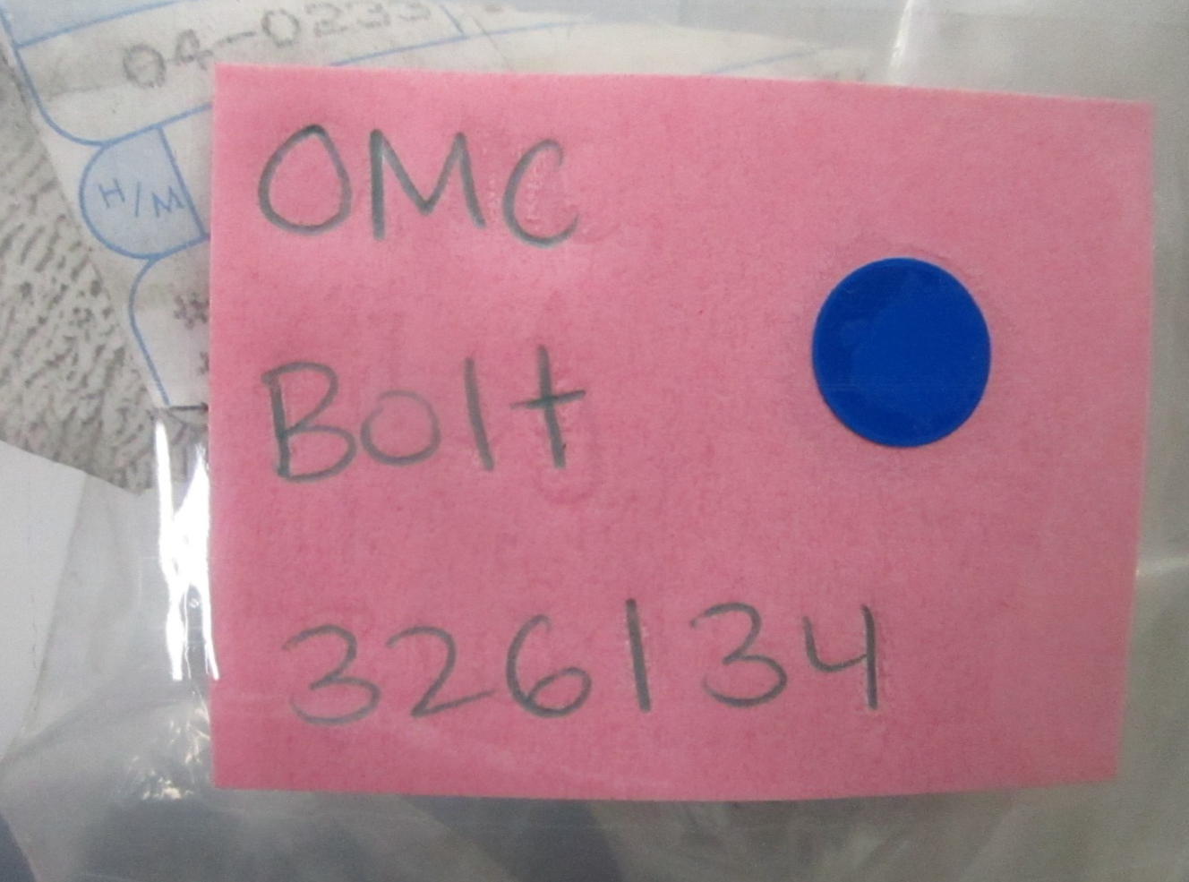 *NEW OEM* 0810 OMC Johnson Evinrude Bolt 326134 0326134