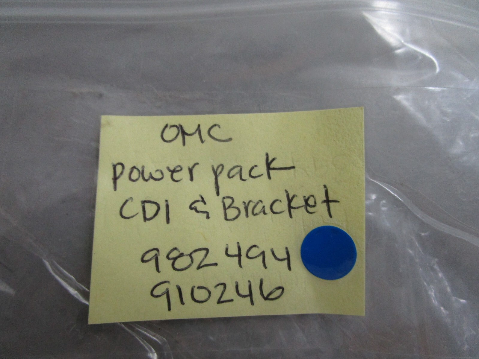 *NEW OEM* 0810 OMC Johnson Evinrude Powerpack CDI & Bracket 982494 910246