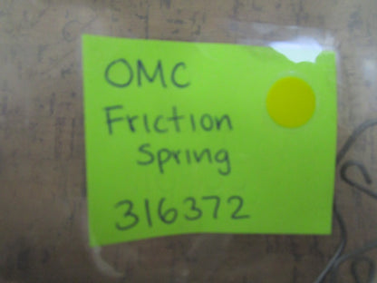 *NEW OEM* 0750 OMC Johnson Evinrude FRICTION SPRING 316372 0316372