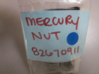 *NEW OEM* (LOT OF 6) 0810 Mercury Quicksilver Nut 82670911