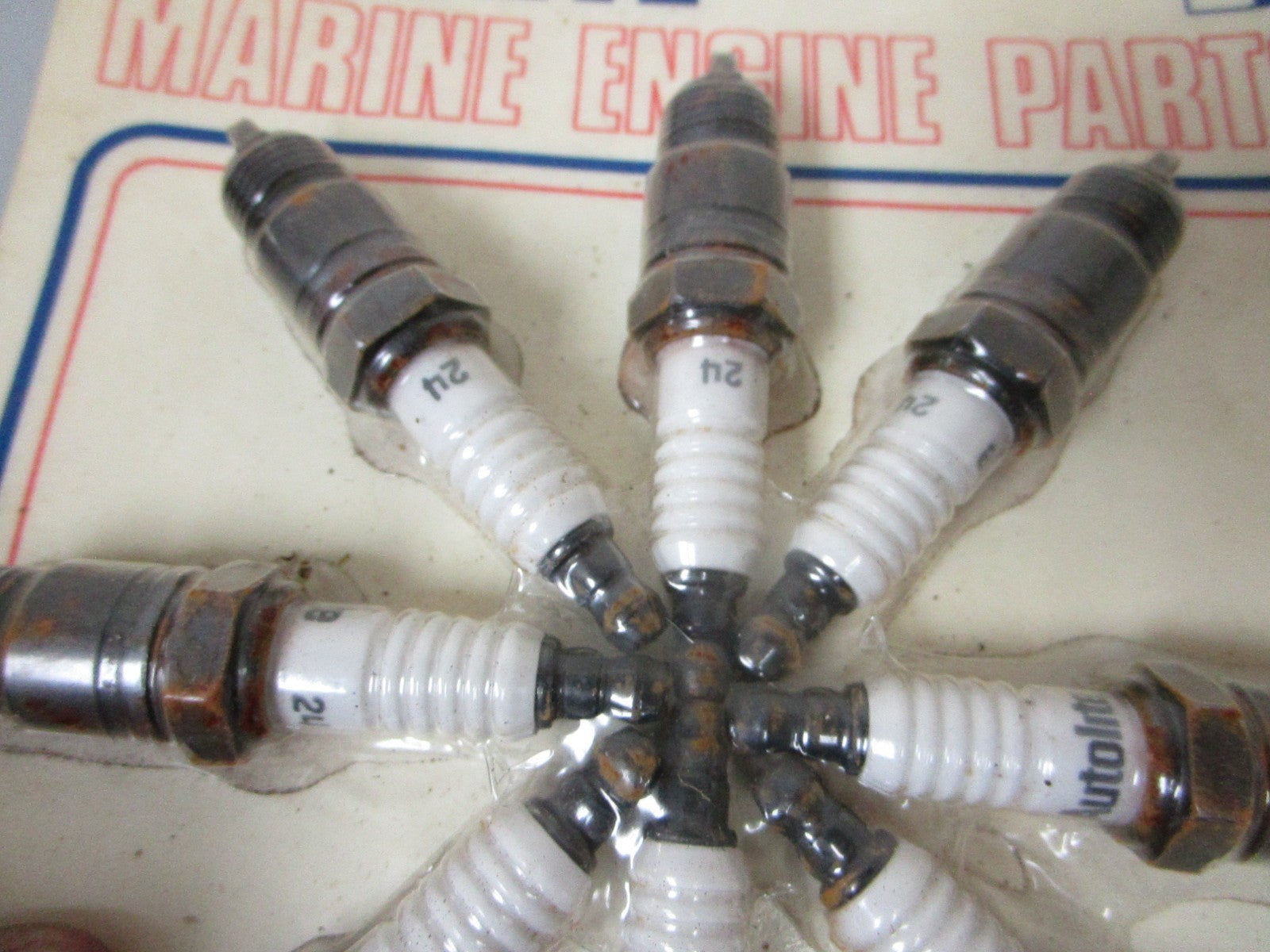NEW OEM RP030002 Pleasure Craft Marine PCM Autolite #24 Spark Plug Set 0720