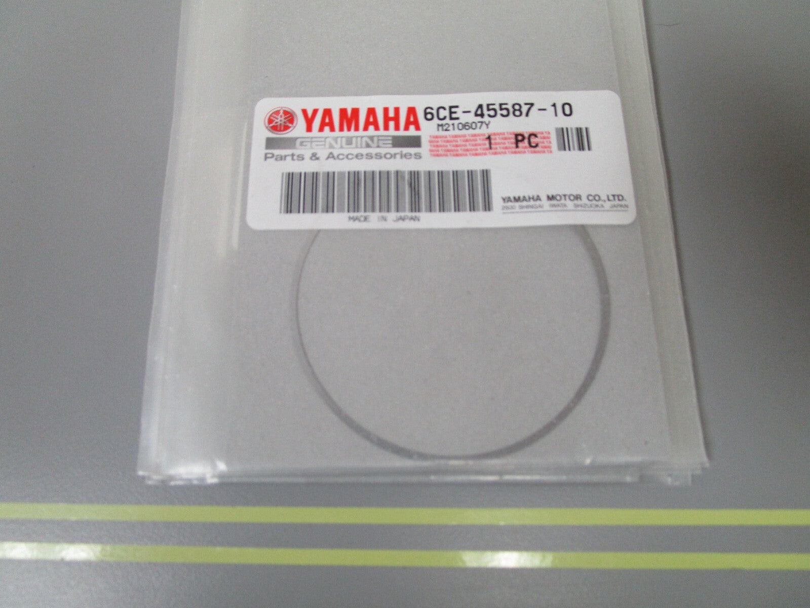 *NEW OEM* 0810 Yamaha (T:0.12MM) Shim 6CE-45587-10