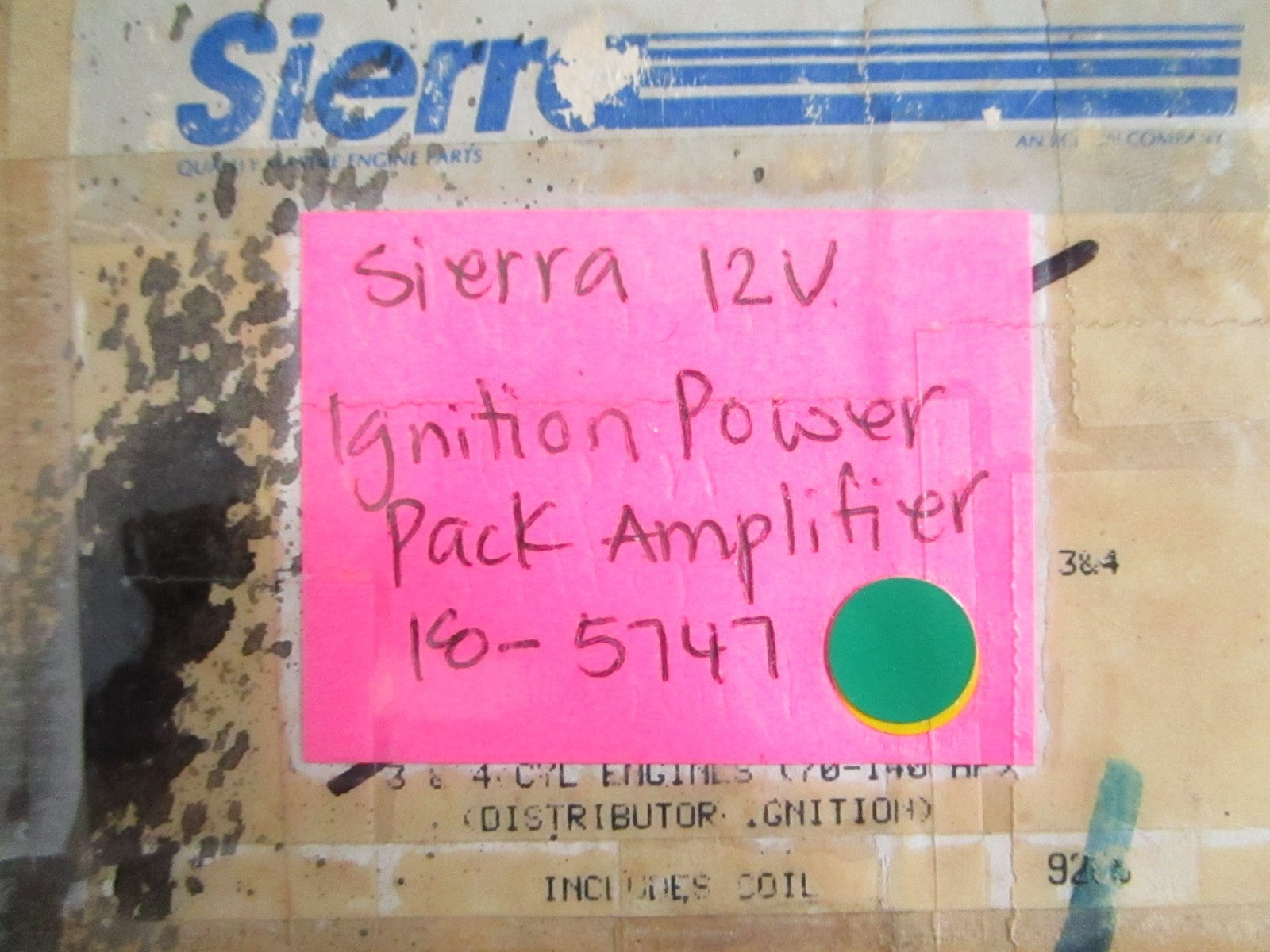 NEW 18-5747 Sierra Ignition Power Pack Amplifier Rep: 389549 OMC 0820