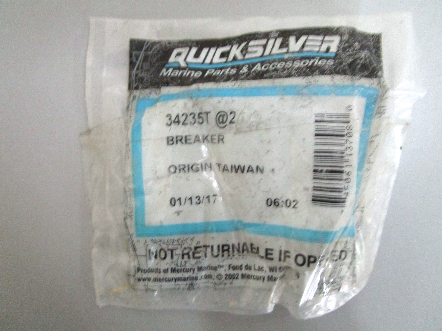 *NEW OEM* 0750 Mercury Quicksilver BREAKER 34235T