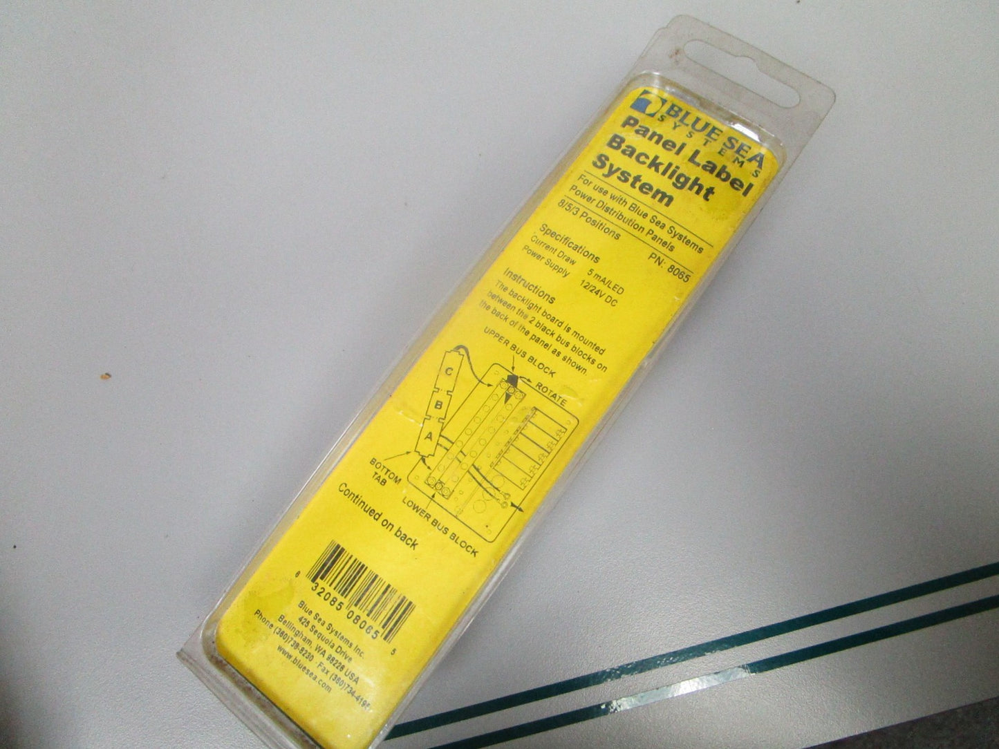 NEW 8065 Blue Sea Systems Panel Backlight System 0810