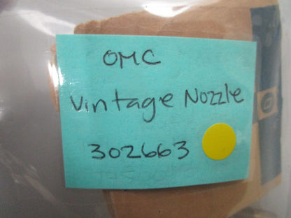 *NEW OEM* 0750 OMC Johnson Evinrude VINTAGE NOZZLE 302663 0302663