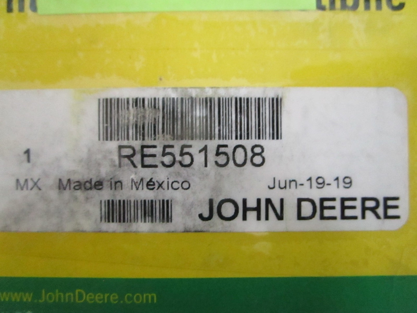 NEW OEM RE551508 John Deere Fuel Filter 0820