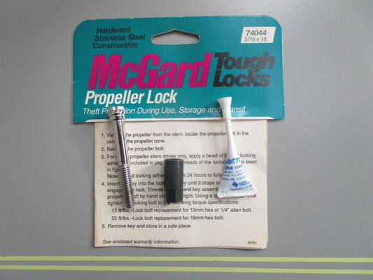 *NEW* 0810 McGard 5/16 x 18 Propeller Lock 74044