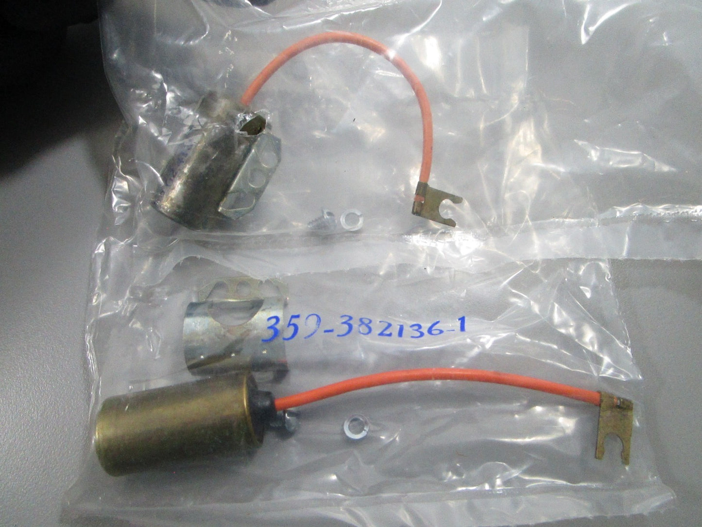 NEW OEM (LOT OF 2) 382136 0382136 OMC Johnson Evinrude Condenser 0810