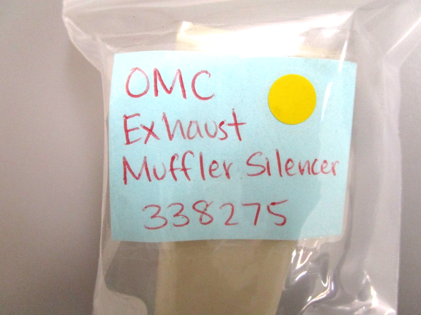 *NEW OEM* 0750 OMC Johnson Evinrude EXHAUST MUFFLER SILENCER 338275 0338275