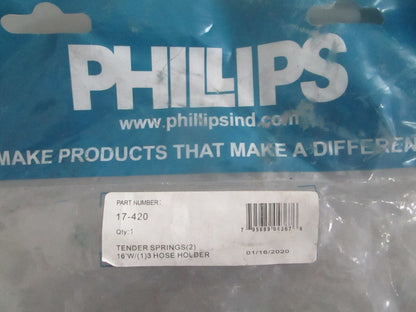 NEW OEM 17-420 Phillips 16' Cable Suspender Spring Set 0820