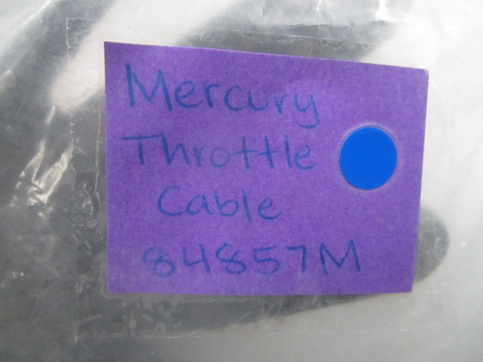 *NEW OEM* 0810 Mercury Quicksilver Throttle Cable 84857M