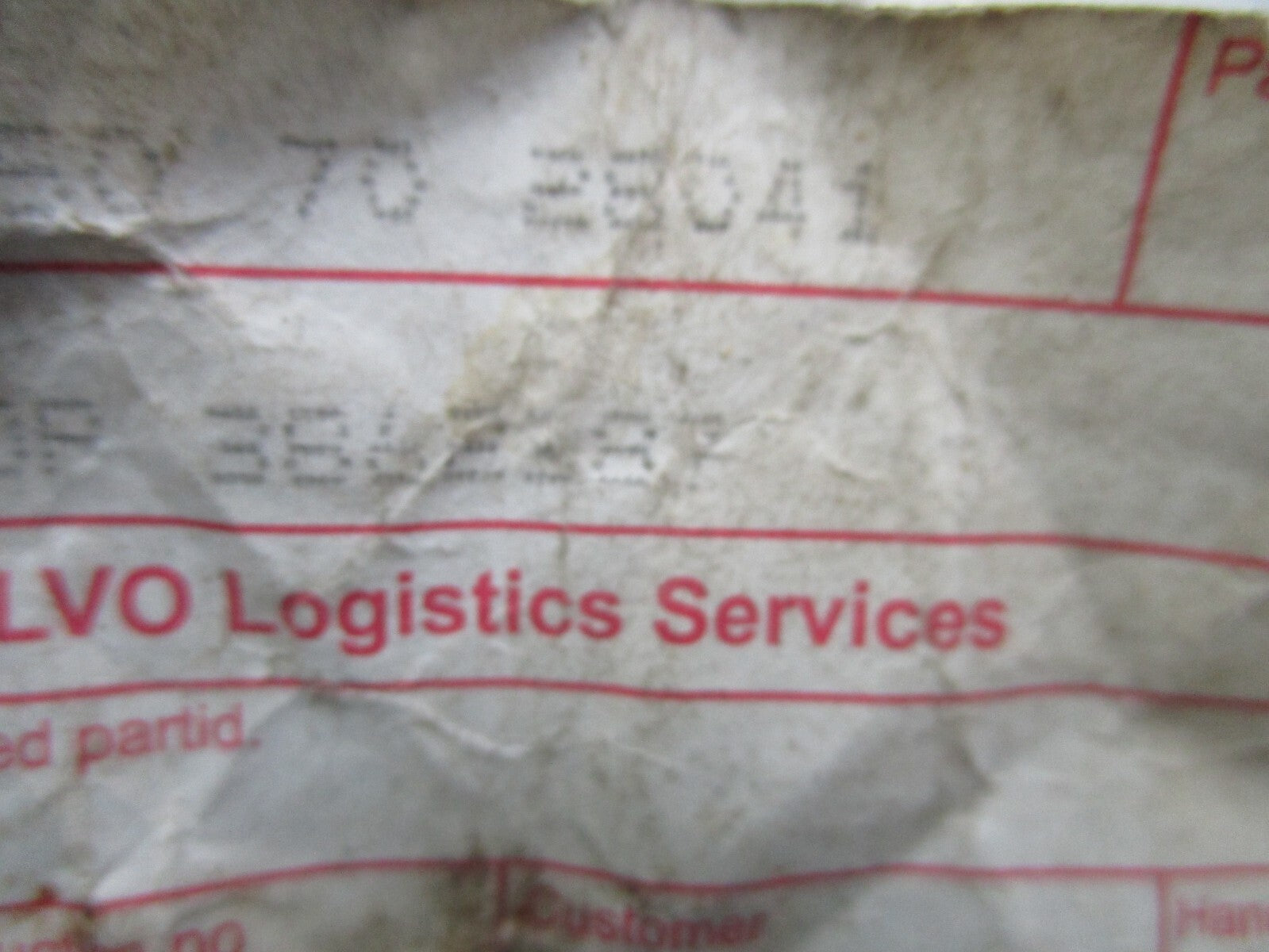 *NEW OEM* 0820 Volvo Penta Dog 3862387