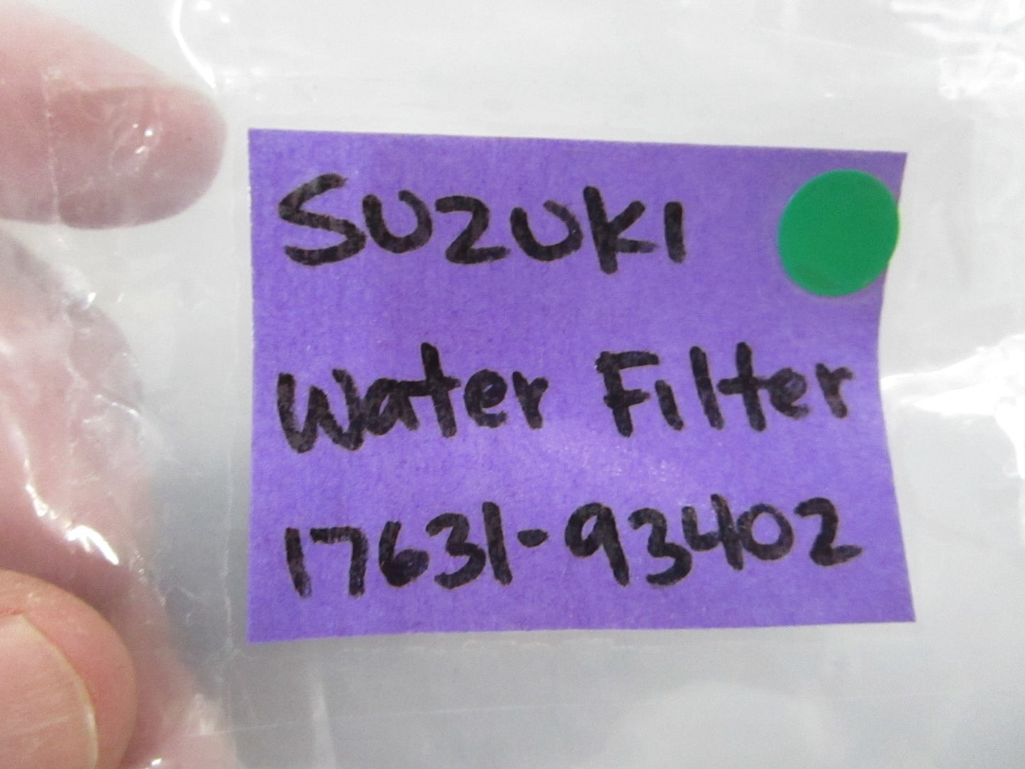 NEW OEM (LOT OF 3) 17631-93402 Suzuki Water Filter 0810
