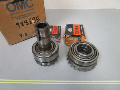 *NEW OEM* 0720 OMC Johnson Evinrude 21:17 Gear Set Assembly 983835 0983835