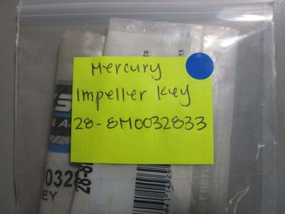 *NEW OEM* (LOT OF 2) 0770 Mercury Quicksilver Impeller Key 28-8M0032833
