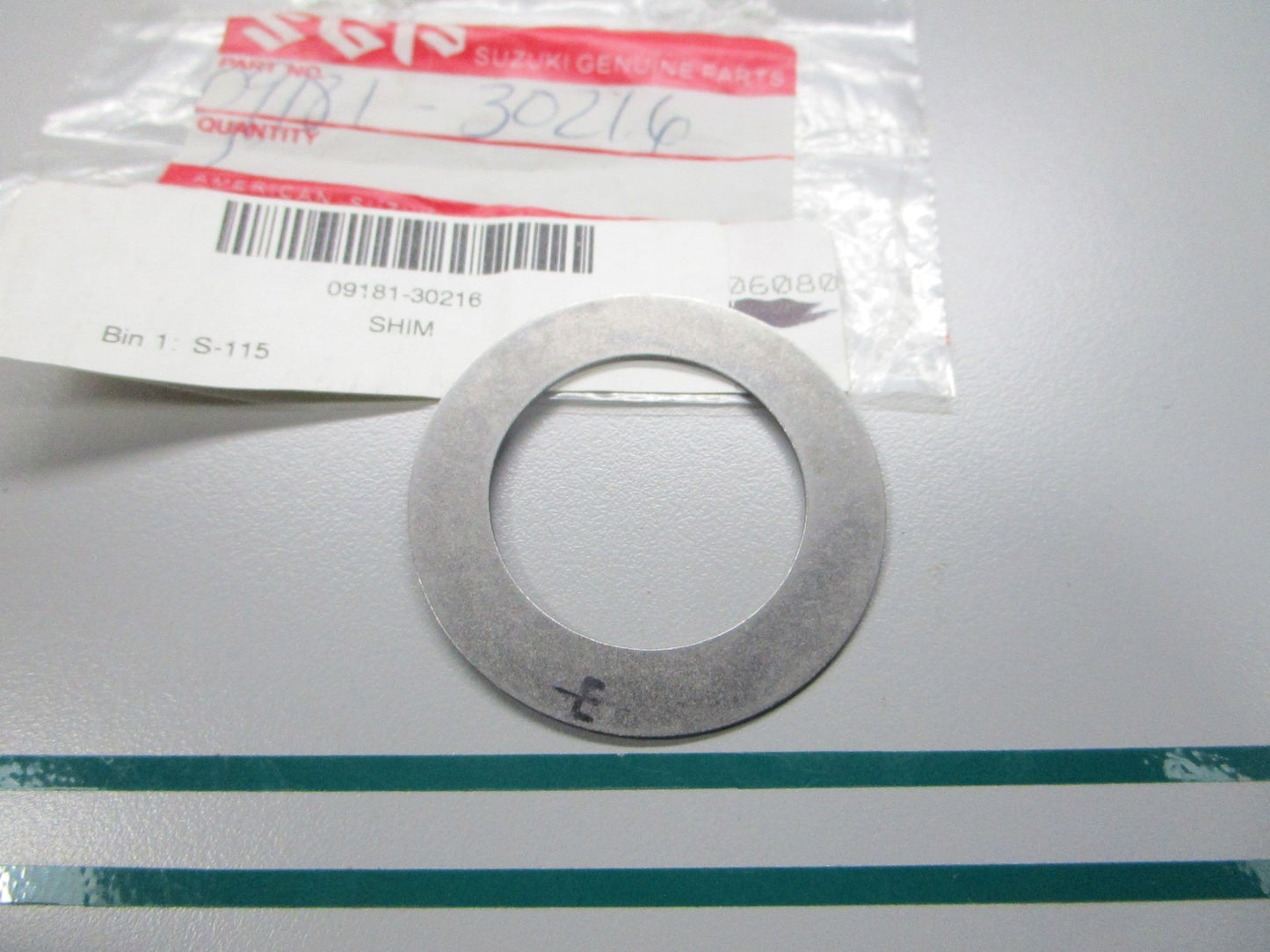 NEW OEM 09181-30216 Suzuki (T:0.7mm ) Shim 0810