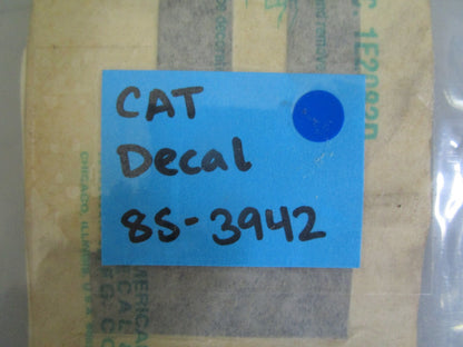 *NEW OEM* 0820 CAT Decal 8S-3942