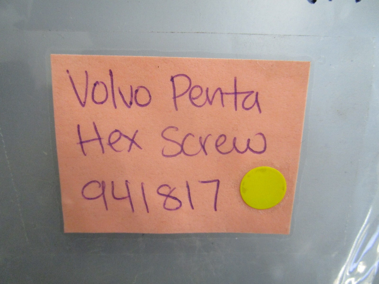 *NEW OEM* 0810 Volvo Penta Hex Screw 941817