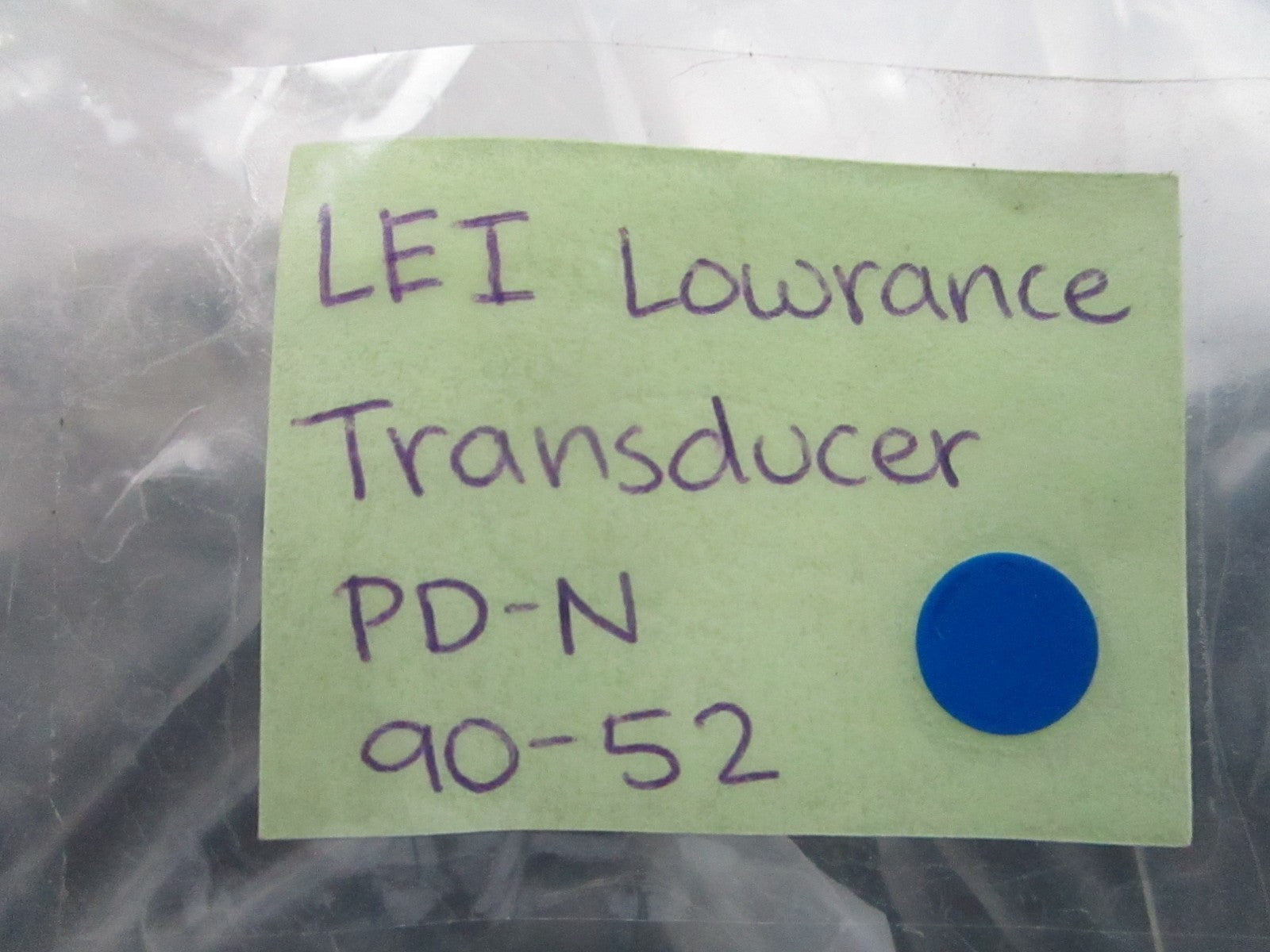 *NEW* 0810 LEI Lowrance Transducer PD-N 90-52
