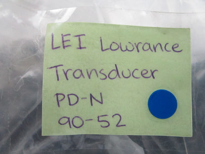*NEW* 0810 LEI Lowrance Transducer PD-N 90-52