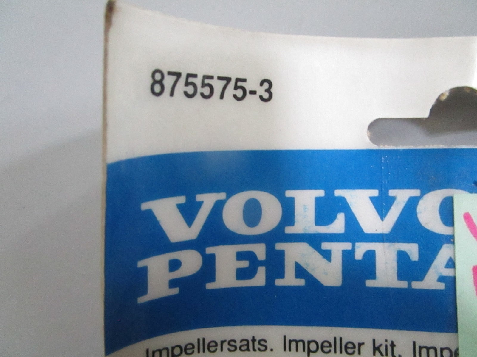 NEW OEM 875575 Volvo Penta Impeller Kit 0820
