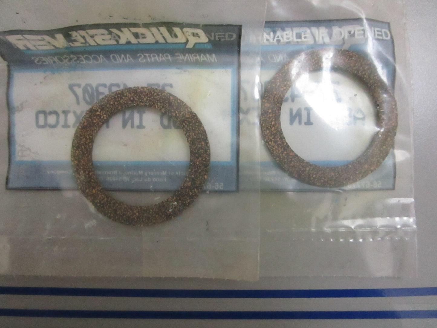 *NEW OEM* (LOT OF 2) 0810 Mercury Quicksilver Gasket 27-43307