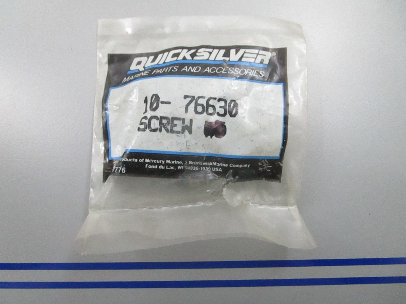 *NEW OEM* (LOT OF 4) 0810 Mercury Quicksilver Screw 10-76630