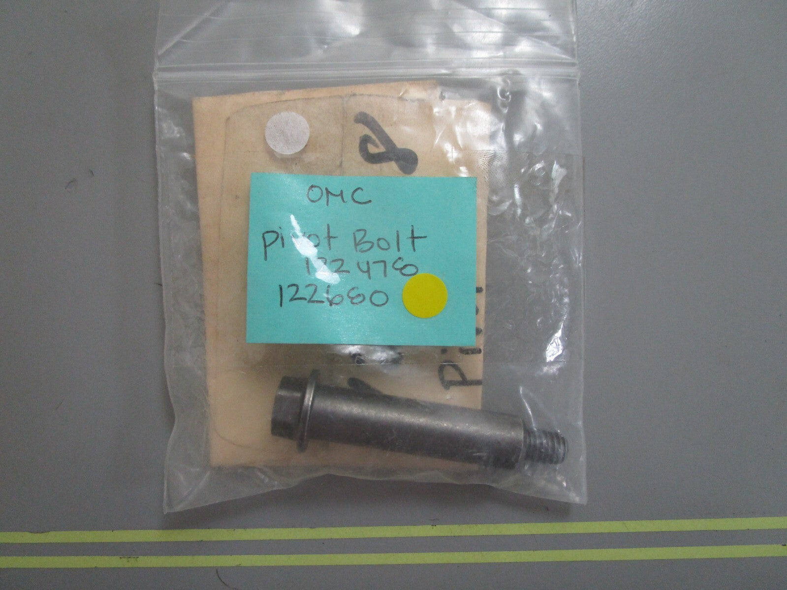 *NEW OEM* 0810 OMC Johnson Evinrude Pivot Bolt 122478 122680