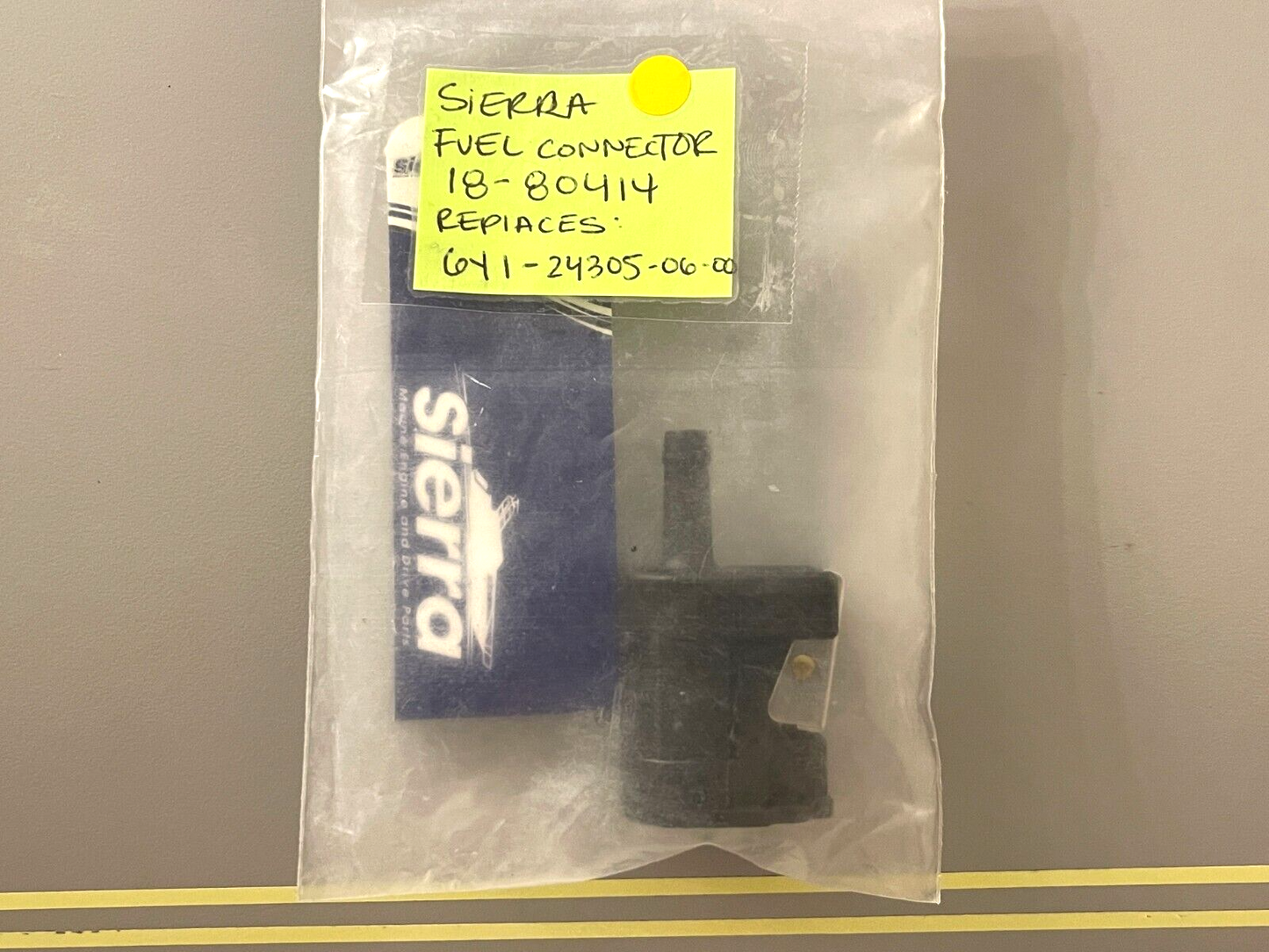 *NEW* 0750 Sierra FUEL CONNECTOR 18-80414 Replaces 6Y1-24305-06-00