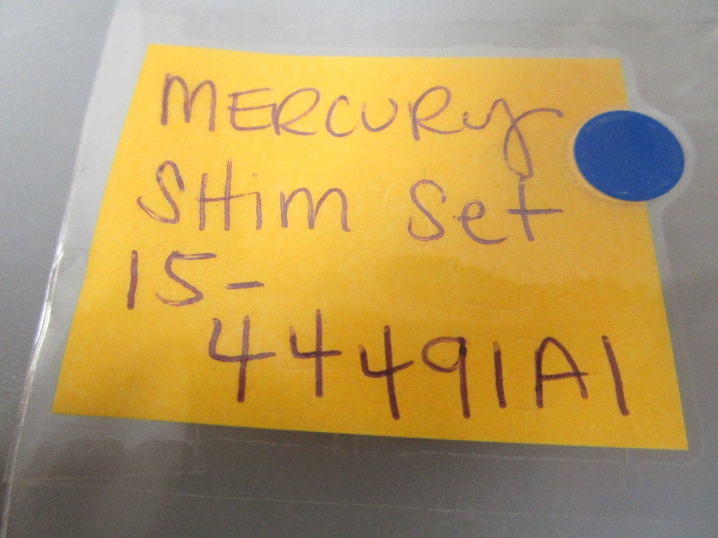 *NEW OEM* (LOT OF 2) 0810 Mercury Quicksilver Shim Set 15-44491A1