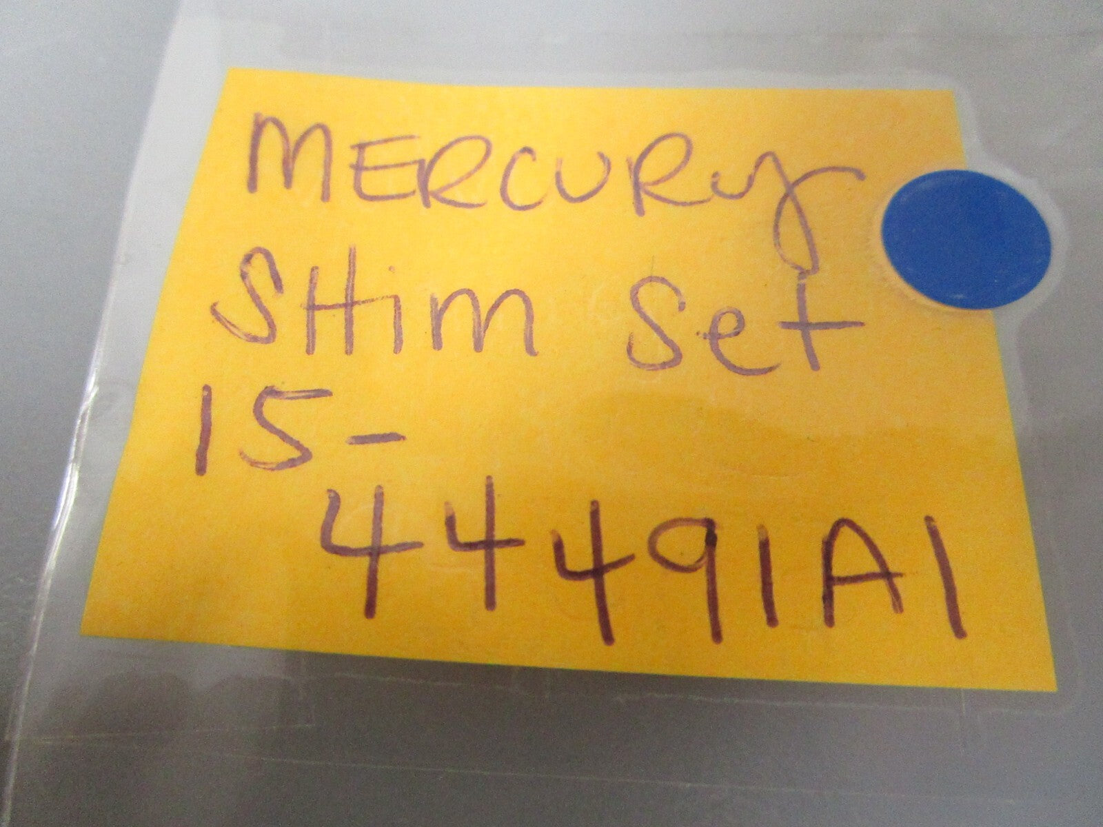 *NEW OEM* (LOT OF 2) 0810 Mercury Quicksilver Shim Set 15-44491A1