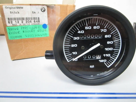 *NEW OEM* 0720 BMW 1995- 2001 R1100R R850R 120MPH Speedometer 62122306648