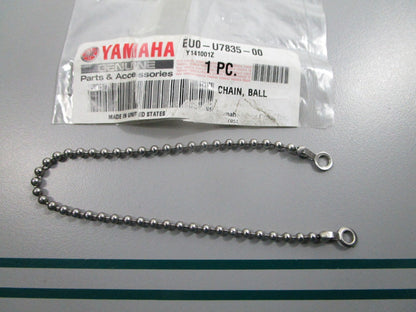 NEW OEM EU0-U7835-00-00 Yamaha Oil Cap Chain 0810