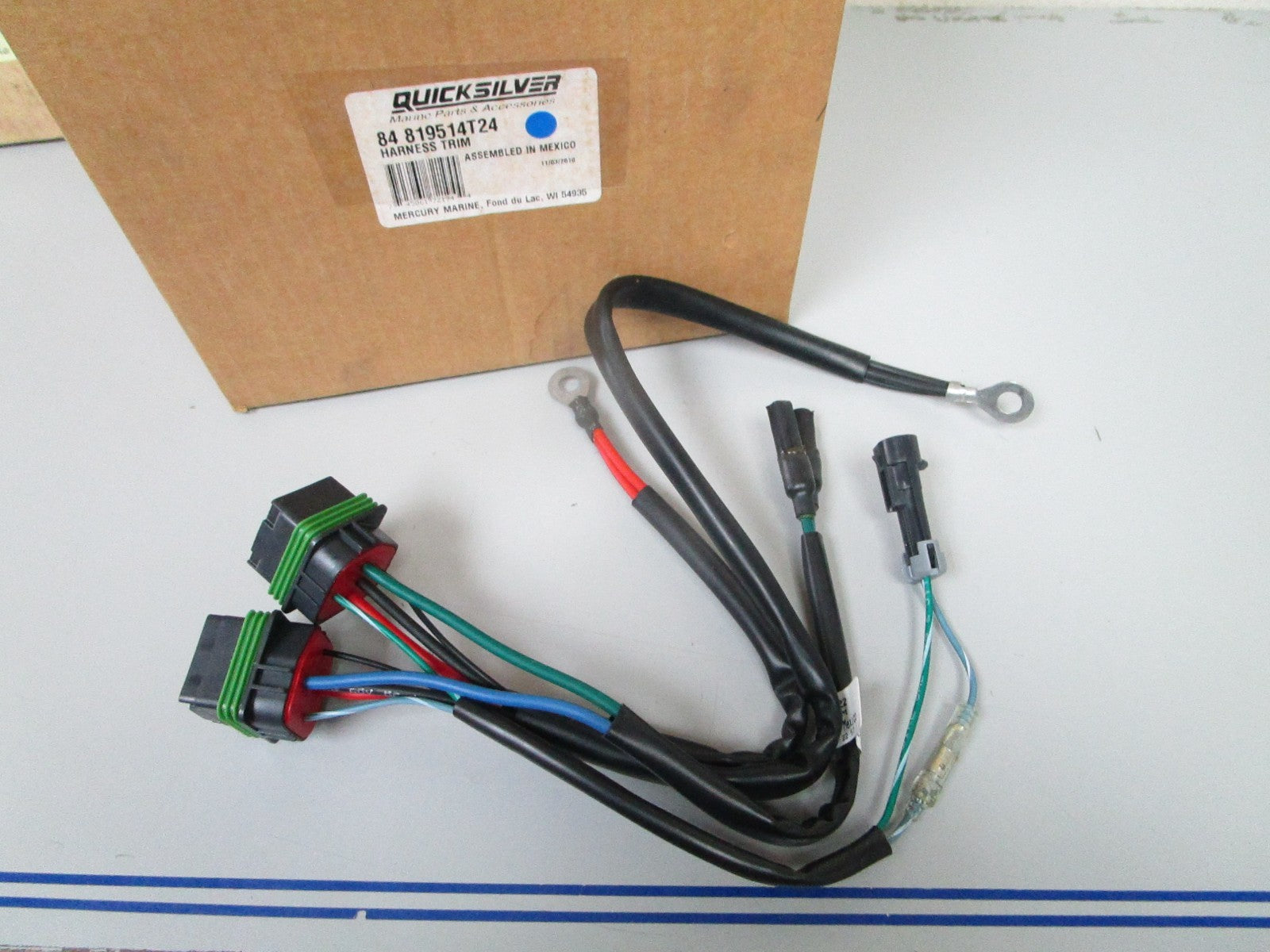 *NEW OEM* 0820 Mercury Quicksilver Trim Harness 84-819514T24