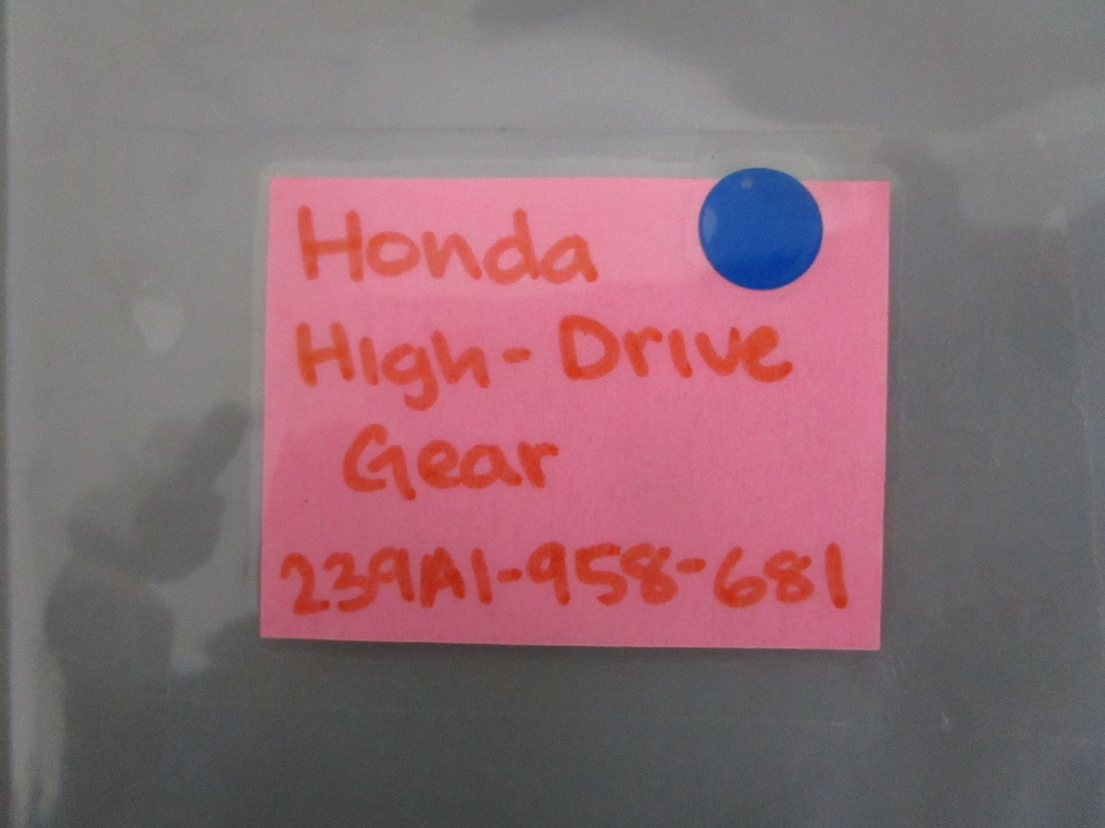 NEW OEM 239A1-958-681 Honda High-Drive Gear 0820