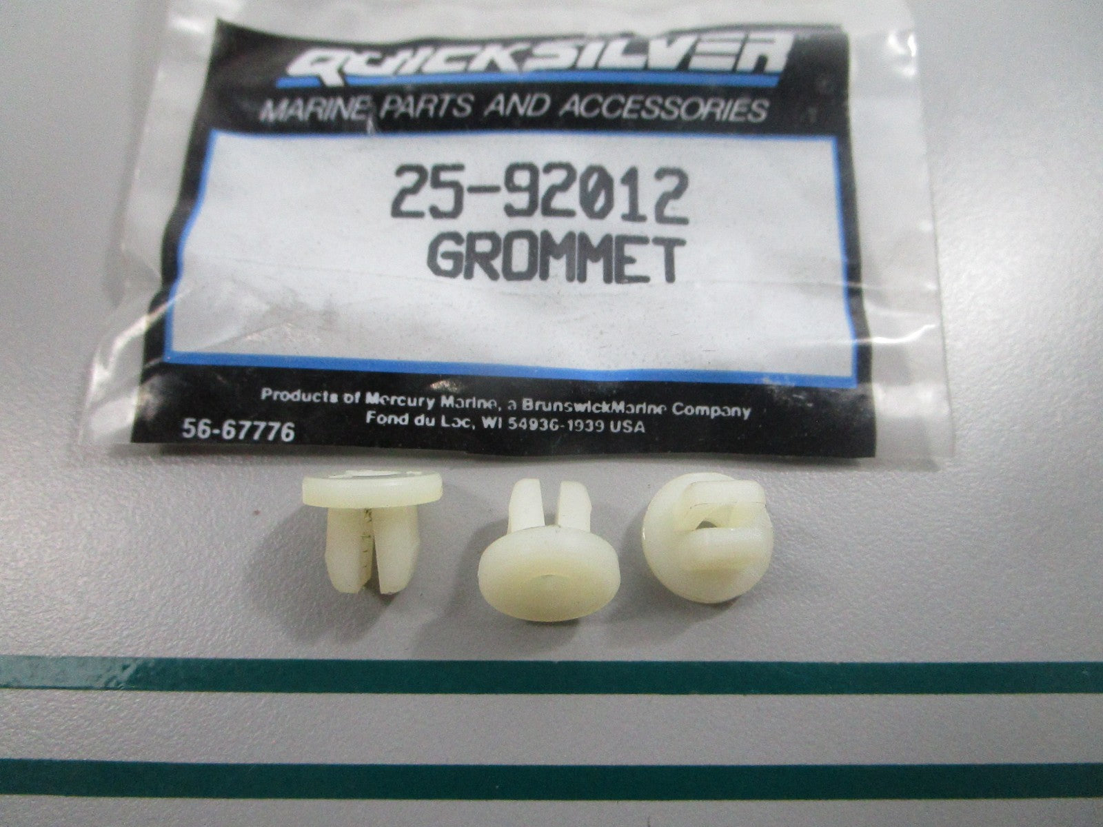 NEW OEM (LOT OF 3) 25-92012 Mercury Quicksilver Grommet 0810